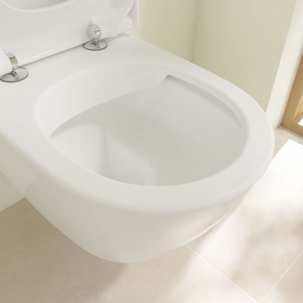 Унитаз подвесной Villeroy&Boch SUBWAY 2.0 370х560 DirectFlush, ViFresh 5614A101 фото