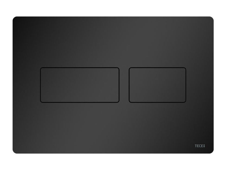 Кнопка смыва TECE TECEsolid 9240416, черный матовый для унитаза с установкой и подключением