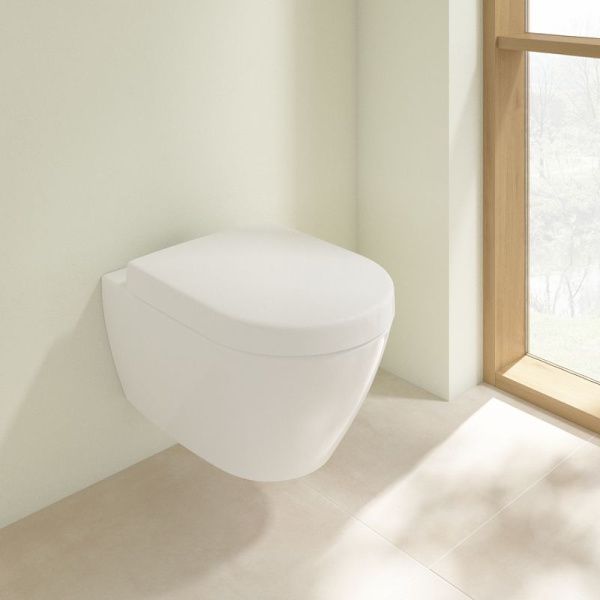 Унитаз подвесной Villeroy&Boch SUBWAY 2.0 370х560 DirectFlush, ViFresh 5614A101 фото