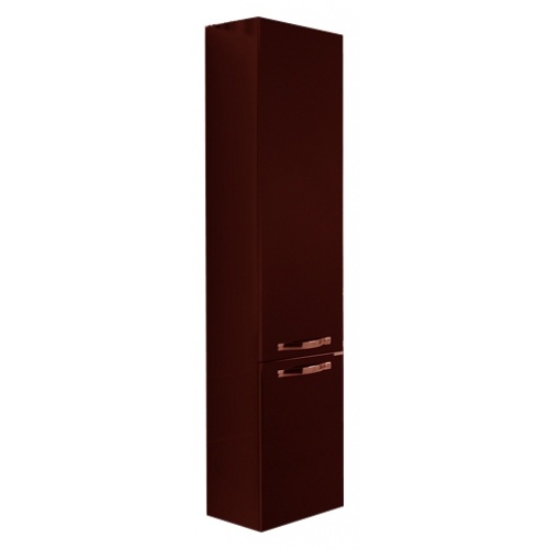 Шкаф-колонна подвесная Акватон Ария М темно-коричневая в интернет-магазине Kingsan