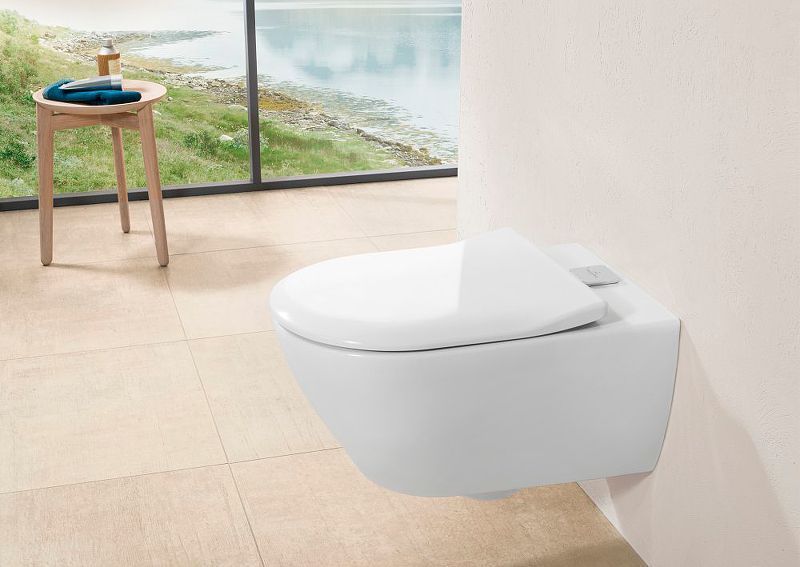 Унитаз подвесной Villeroy&Boch SUBWAY 2.0 370х560 DirectFlush, ViFresh 5614A101 фото