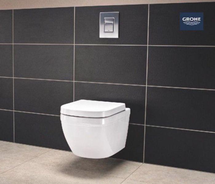 Унитаз подвесной Grohe Euro Ceramic компактный, с системой тройного смыва 3920600H фото