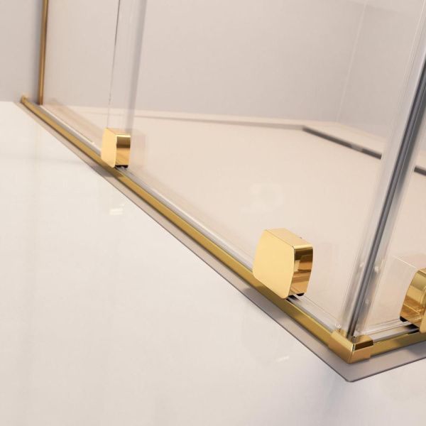 Шторка для ванны Radaway Furo PND II Gold 53,8*150 левая 1/2 в интернет-магазине Kingsan