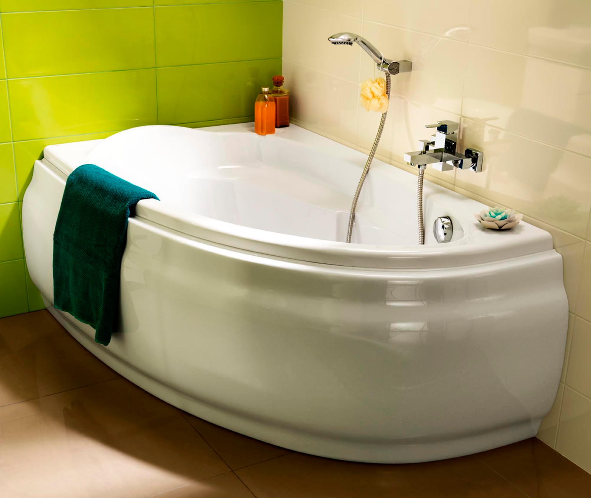 Акриловая ванна Cersanit Joanna 150x95 левая фото