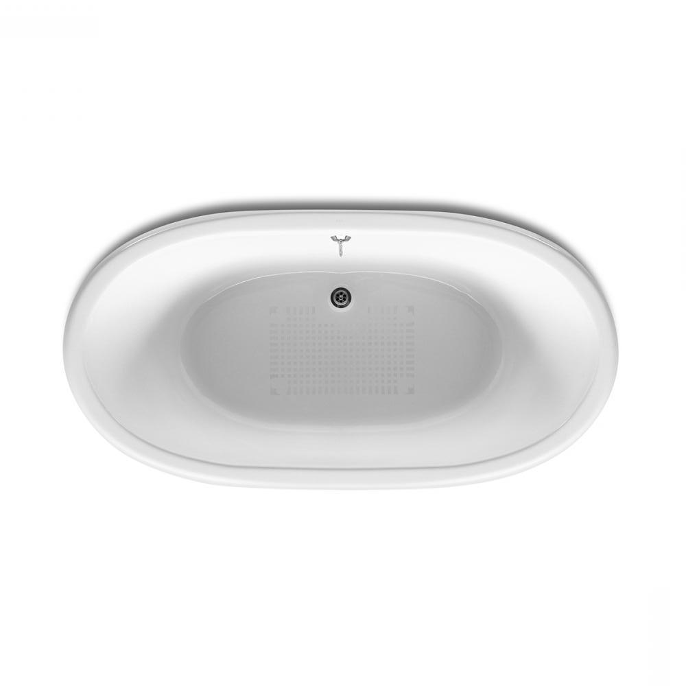 Чугунная ванна Roca Newcast белая, anti-slip 170x85 233650007 в интернет-магазине Kingsan