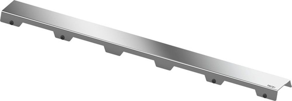 Декоративная панель TECE TECEdrainline steel II, глянец, прямая, 1500