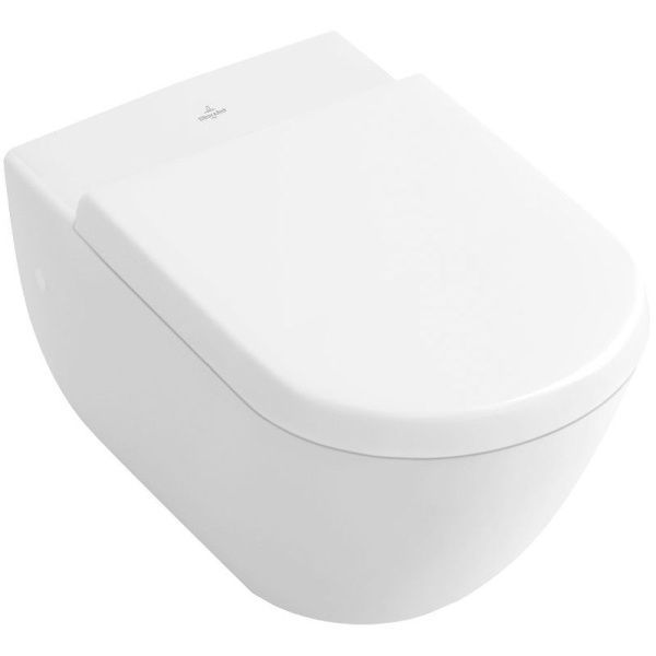 Унитаз подвесной Villeroy&Boch Subway Ceramic Plus с грязеотталкивающим покрытием 660010R1 (660010R1P) фото