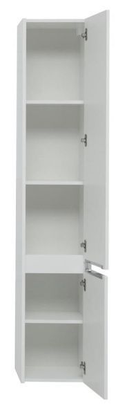 Шкаф-пенал для ванной Aquanet Клио 35 белый глянец в интернет-магазине Kingsan