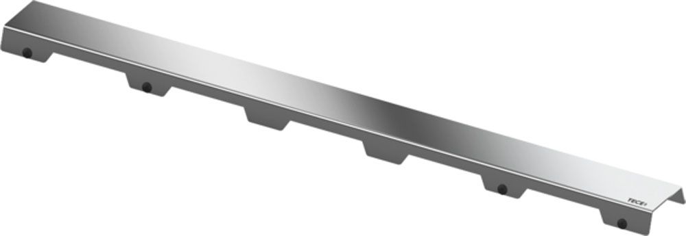 Декоративная панель TECE TECEdrainline steel II, сатин, прямая, 1200