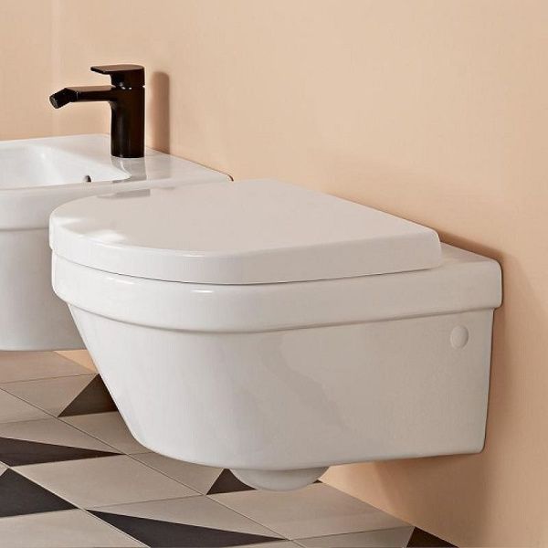 Унитаз подвесной Villeroy&Boch Architectura DirectFlush с открытым смывным краем 4694HR01 фото