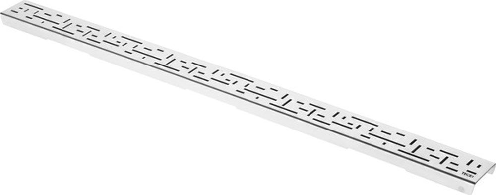 Декоративная решетка TECE TECEdrainline lines, глянец, прямая 1500