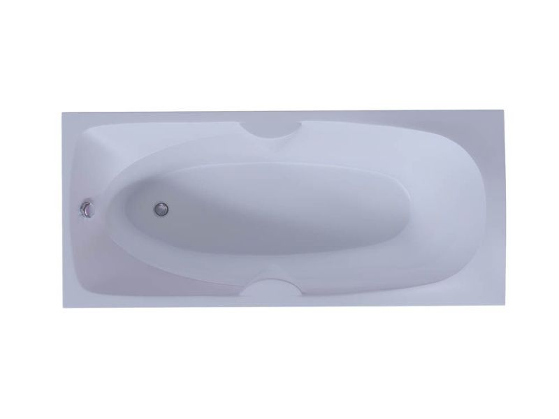Акриловая ванна Акватек Европа 180x80, с фронтальной панелью (слив слева, вклеенный каркас) фото