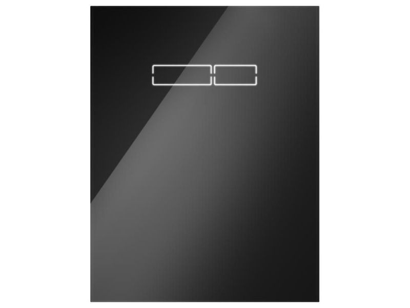 Стеклянная панель TECE TECElux с сенсором sen-Touch, черная