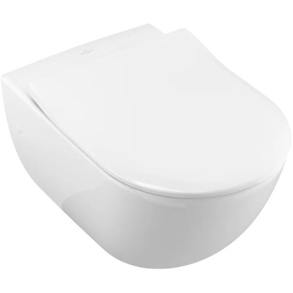 Унитаз подвесной Villeroy&Boch Subway Ceramic Plus с грязеотталкивающим покрытием 660010R1 (660010R1P) фото