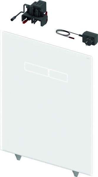 Стеклянная панель TECE TECElux с сенсором sen-Touch, белая