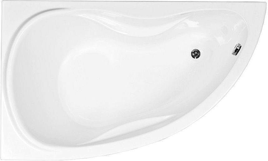 Угловая акриловая ванна Акванет белого цвета с гарантией 10 лет недорого, купить в Москве акриловую ванну Aquanet Maldiva 150 на 90 L с доставкой на kingsan.ru
