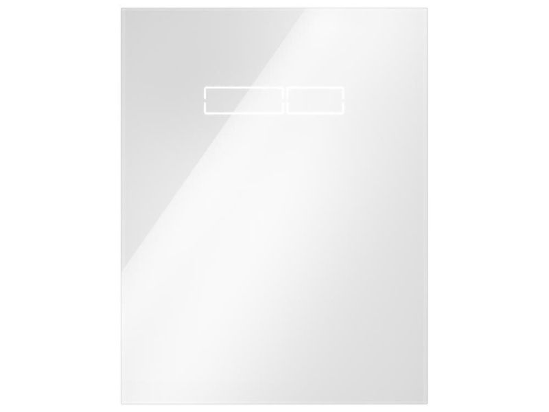 Стеклянная панель TECE TECElux с сенсором sen-Touch, белая