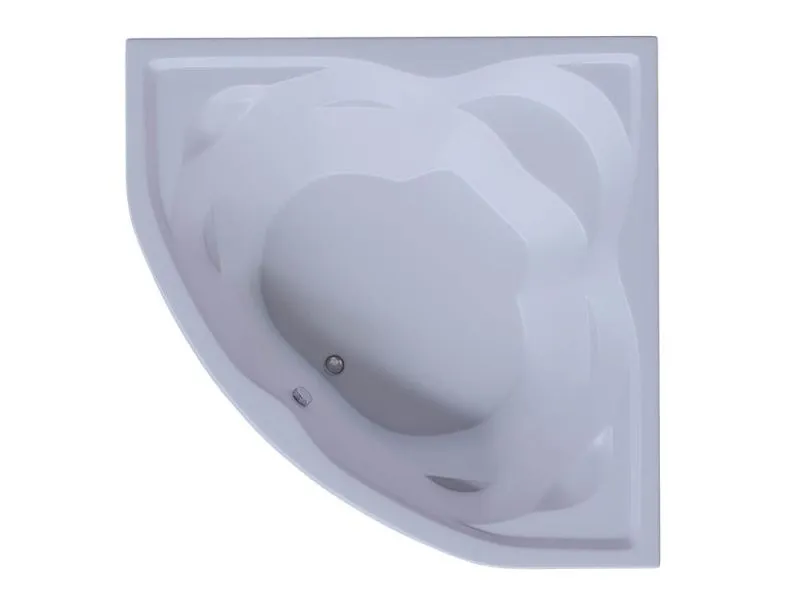 Акриловая ванна Акватек Сириус 164x164, с фронтальной панелью фото