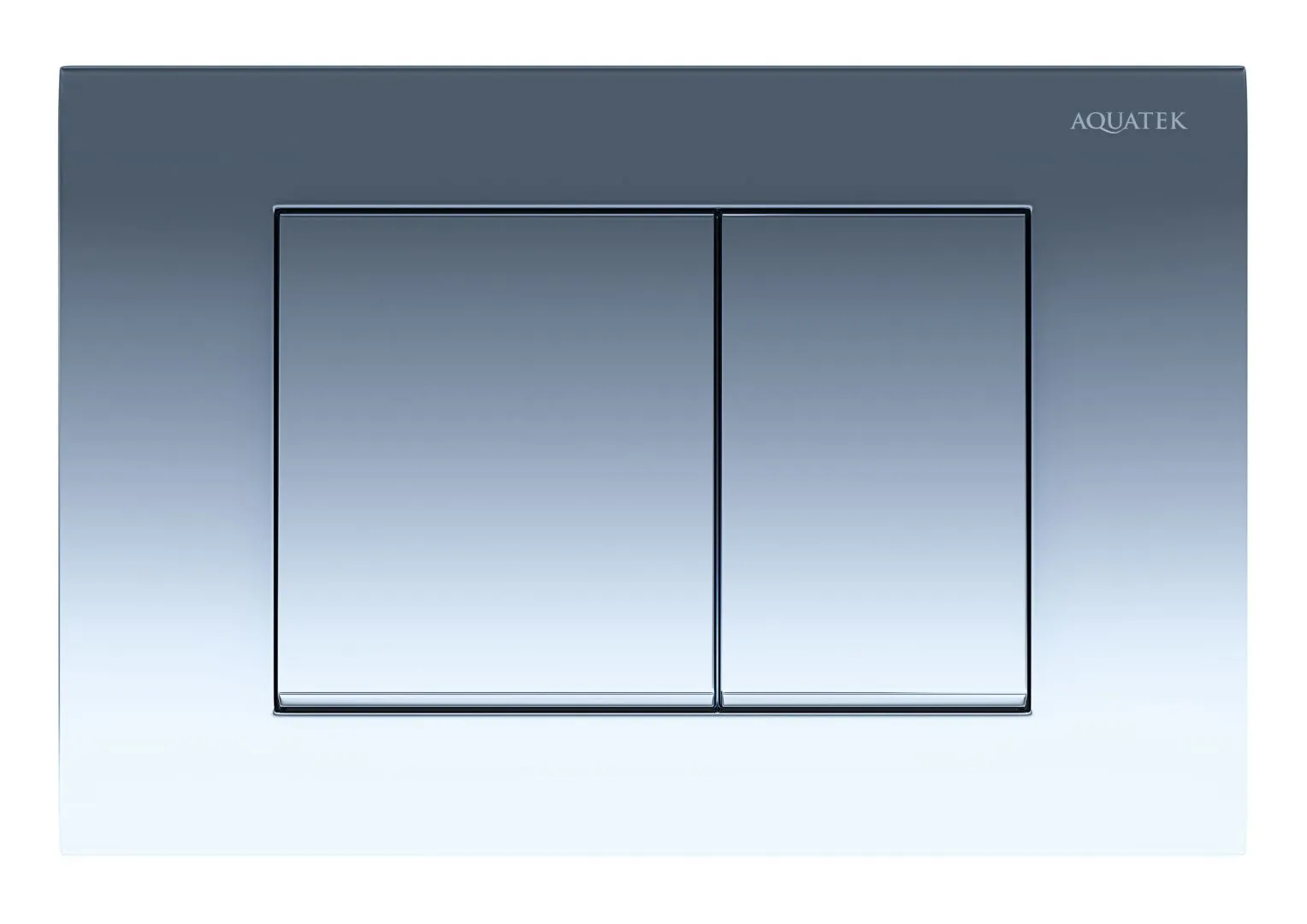 KDI-0000013 (002A) Панель смыва Белая (клавиши прямоугольные) с установкой и подключением