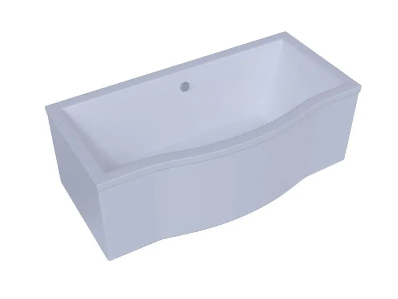Акриловая ванна Акватек Гелиос 180x90, с фронтальной панелью фото