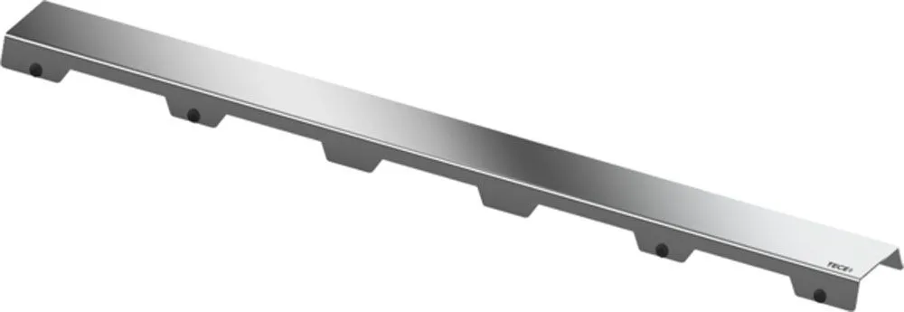 Декоративная панель TECE TECEdrainline steel II, сатин, прямая, 1000
