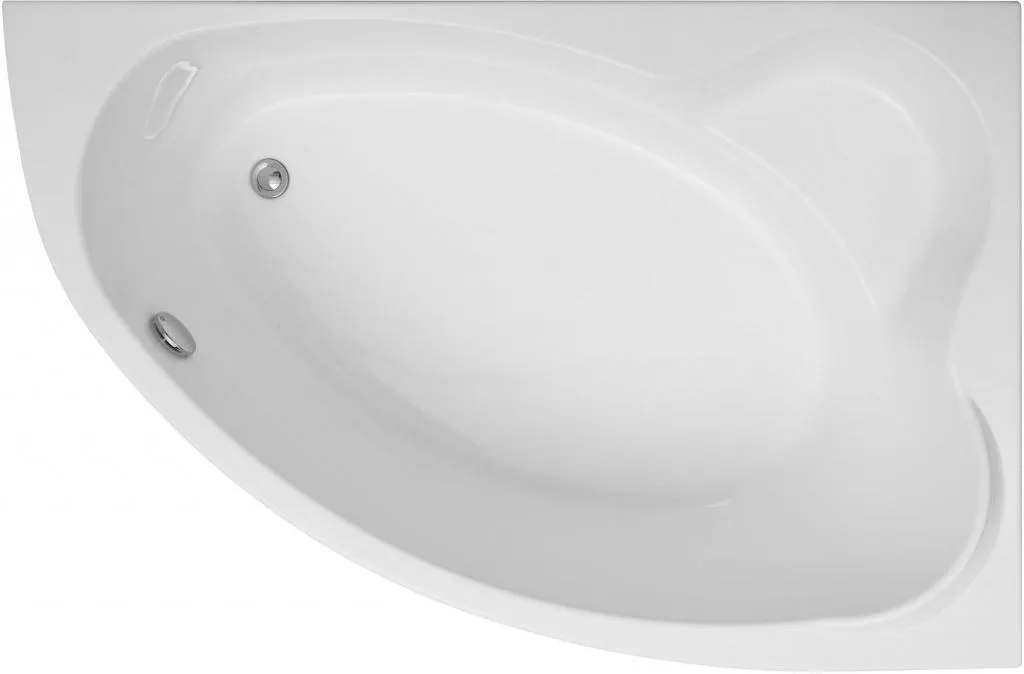 Угловая акриловая ванна Акванет с гарантией 10 лет недорого, купить в Москве акриловую ванну Aquanet 150 на 100 R с доставкой на kingsan.ru