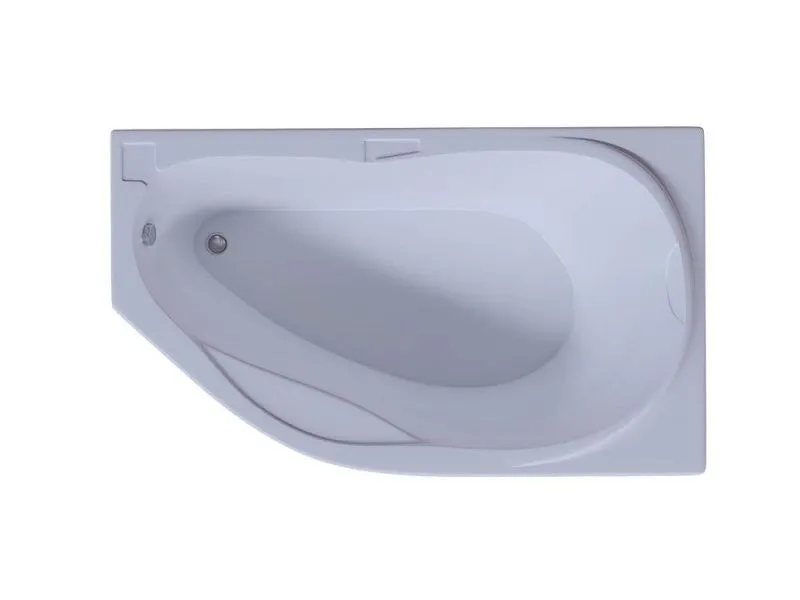 Акриловая ванна Акватек Таурус 170х100 правая, с фронтальной панелью фото