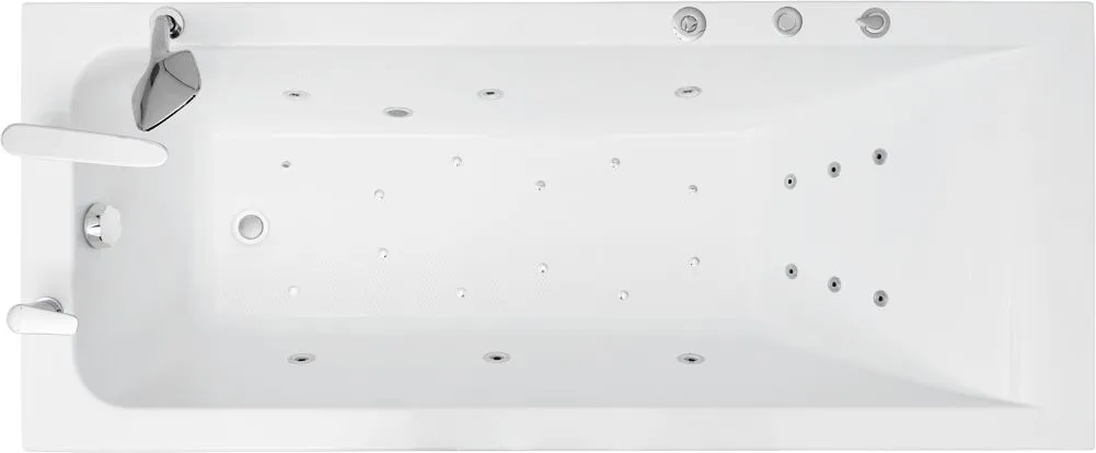 Акриловая ванна с гидромассажем Акванет и гарантией 10 лет недорого, купить в Москве акриловую ванну 175 на 75 с доставкой на kingsan.ru
