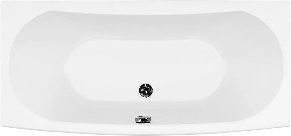 Белая акриловая ванна Акванет с гарантией 10 лет недорого, купить в Москве акриловую ванну  Aquanet Izabella 160 на 75 с доставкой на kingsan.ru
